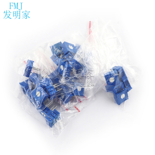 速發(fā)元 常用6種各5只共30只 3386電位計(jì)包3386P可調(diào)電阻包 件包