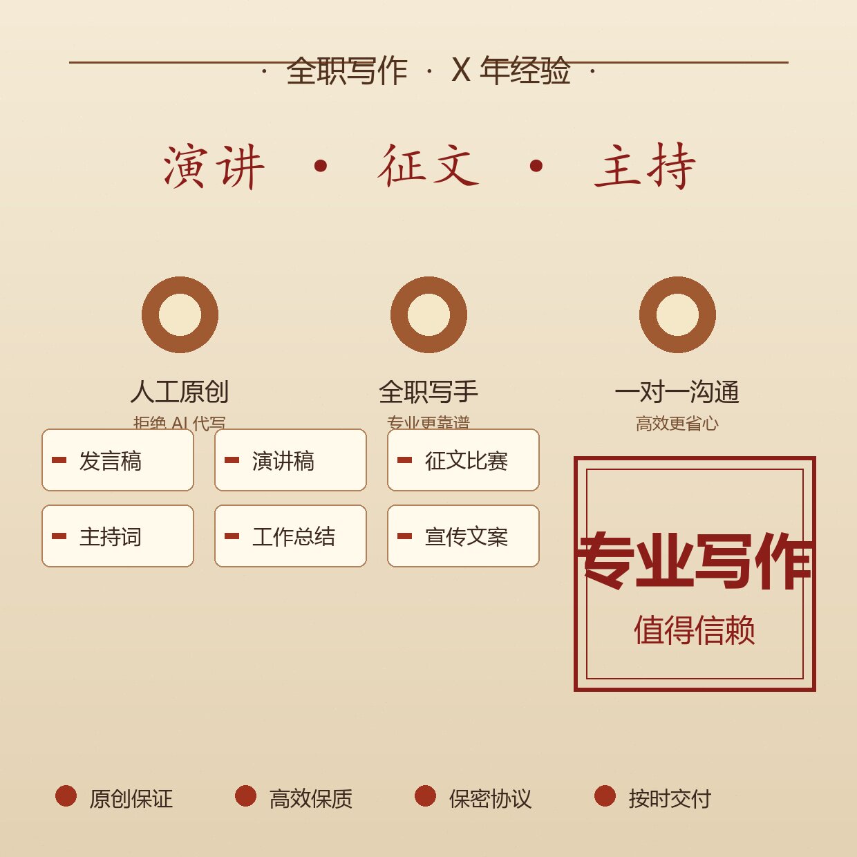 主持稿撰写串词开业活动稿原创公司年会稿件文章写主持词创作贺词