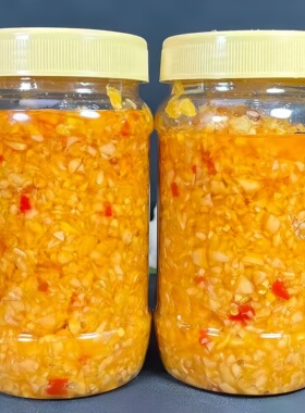 蒜蓉酱蒜泥辣椒酱商用烤生蚝烤茄子烤面筋火锅蘸料烧烤调料家用装