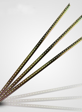 国标C45空开接线端子铁导轨配电箱铝导轨DZ47断路器卡轨宽35mm1米