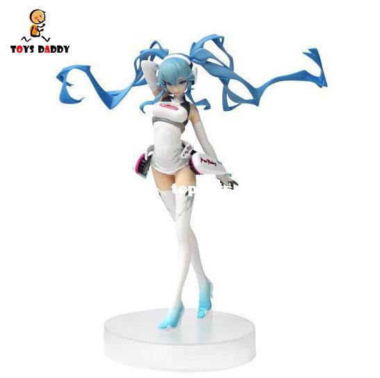 现货速发..  riv 21cm Hatsue Miku Racig Miku Suits PVC C