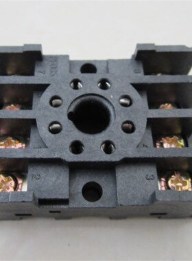 时间继电器底座PF085A  ST3PA-B DH48S MK2P JTXT-2C圆8脚座子带