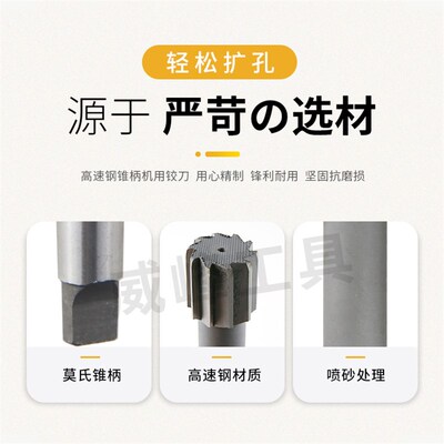 HSS高速钢锥柄机用铰刀30.1 30.2 30.3 30.4 30.5 31.6 31.8 31.9