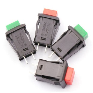 带锁自锁无锁自复位按键开关红色绿色 429B按钮开关 429A