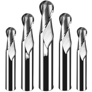 钨钢铝用球头刀高光镜面铝合金专用铣刀R0.2R0.5R2R3R4R5R6球刀