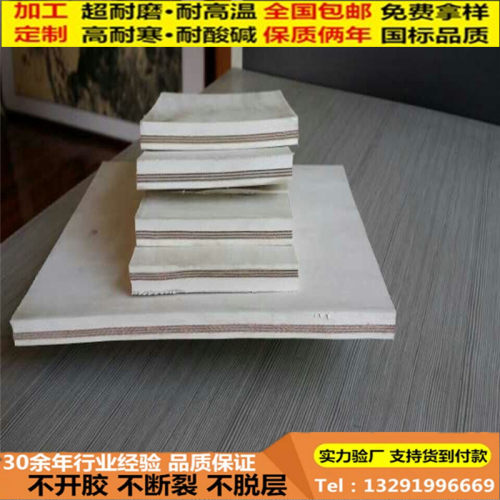 橡胶耐磨尼龙输送带ep耐高温输送带环形输送带防滑花纹人字输送带