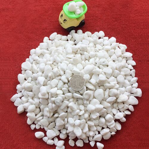 精品鹅卵石雨花石小石子鱼缸花盆装饰盆栽造景园艺彩石头 5斤装