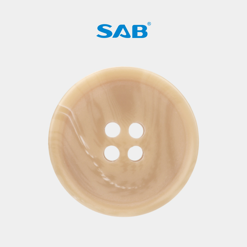 SAB伟星 欧标环保高档树脂纽扣风衣时尚钮扣西装衣服大衣外套扣子