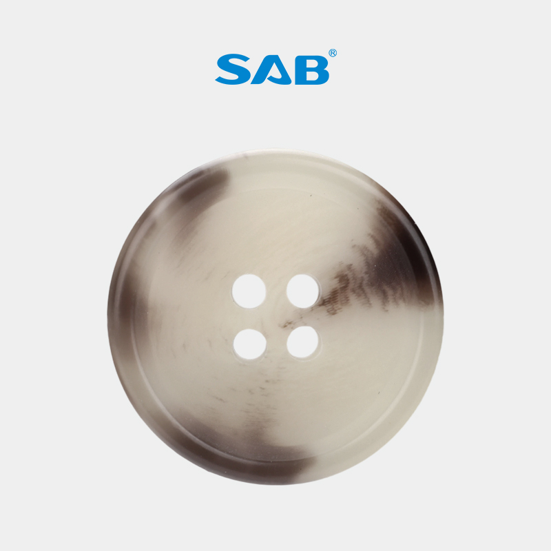 SAB伟星 欧标环保树脂纽扣上衣钮扣高档时尚西装衣服大衣外套扣子