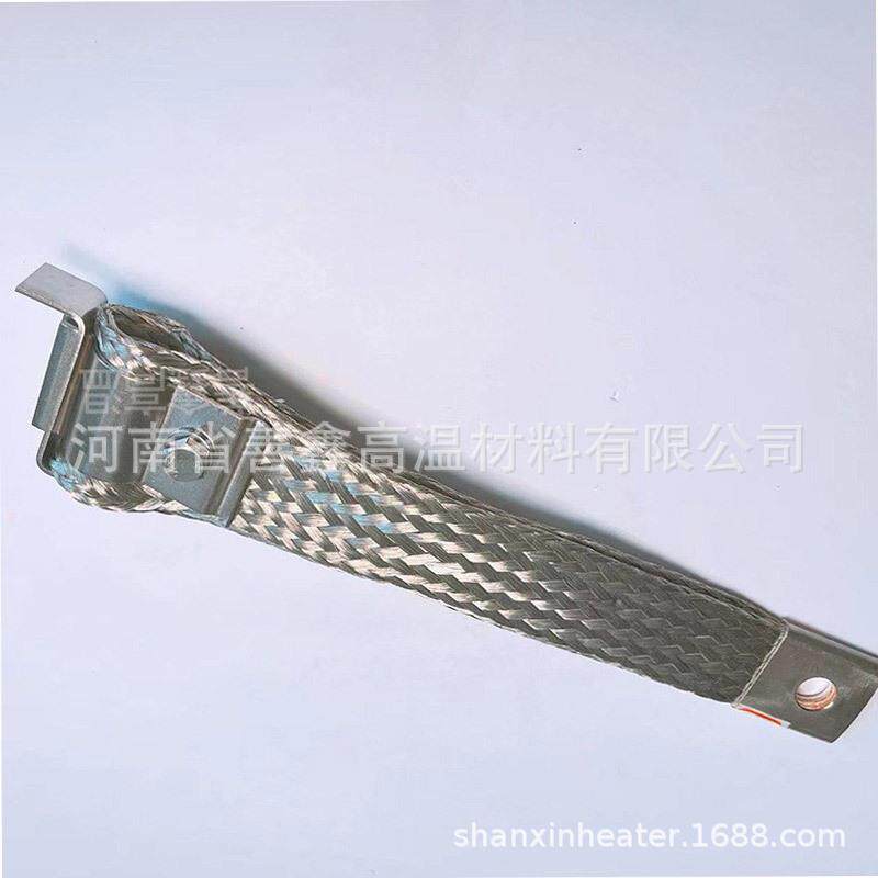 速发窑炉用硅碳棒导电带铜编织带硅钼棒卡具夹具硅碳棒卡具夹子夹