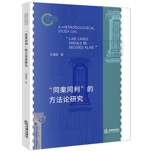 正版新书 同案同判的方法论研究 孙海波 著 法律出版社 9787524410300