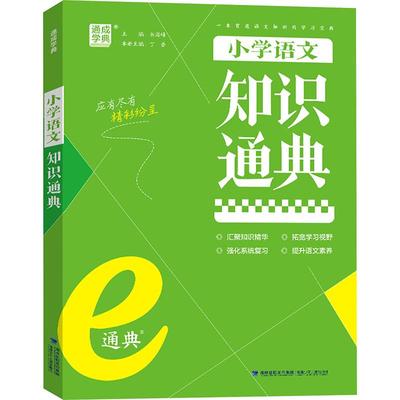 小学语文知识通典 基础教育符合教材课堂重点知识每日学习练习正版畅销图书籍