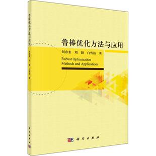 鲁棒优化方法与应用