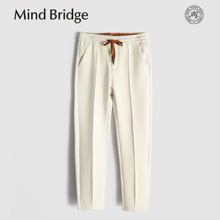 高端空气层莫代尔棉混纺卫裤 Mind 男士 休闲裤 Bridge2025秋冬新款