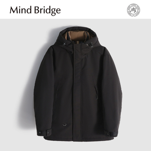 高端简约90鸭绒工装 Mind 男士 新款 羽绒服夹克外套 Bridge2024冬季