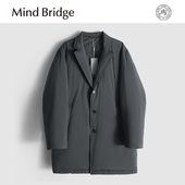 西装 Mind 领90白鸭绒羽绒服外套潮 男士 新中式 Bridge2025冬季 新款