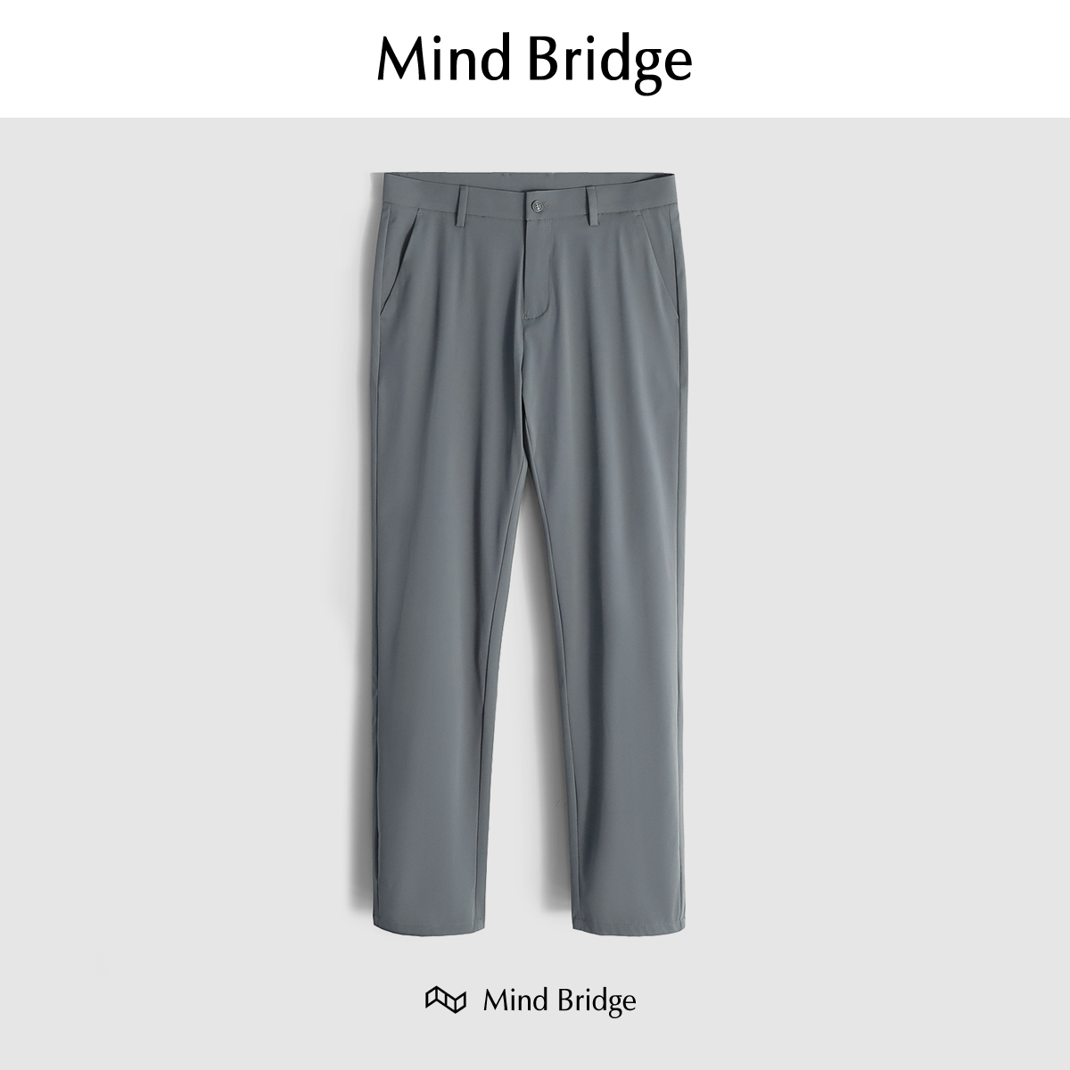 Mind Bridge休闲裤男夏季薄款2024新款男士西裤子春秋款宽松直筒