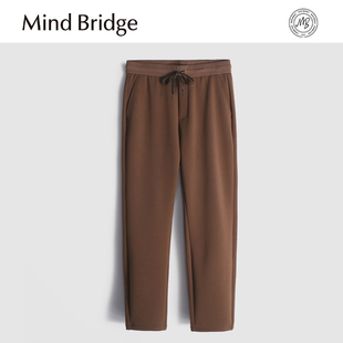 运动宽松空气层卫裤 男垂感高级感秋冬休闲长裤 Bridge直筒裤 Mind