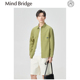 衬衫 Mind 秋冬叠穿打底衬衣潮 男士 户外长袖 Bridge2025早春季 新款