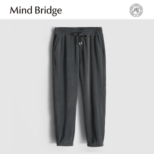 高级感户外保暖双面摇粒绒休闲裤 Mind 男士 新款 Bridge2025秋冬季