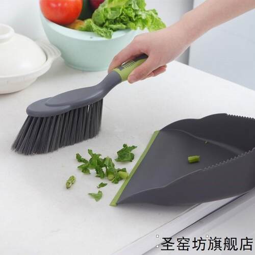 扫木地板的扫把搓斗套装软毛专用静电家用扫瓷砖的小垃圾铲簸箕