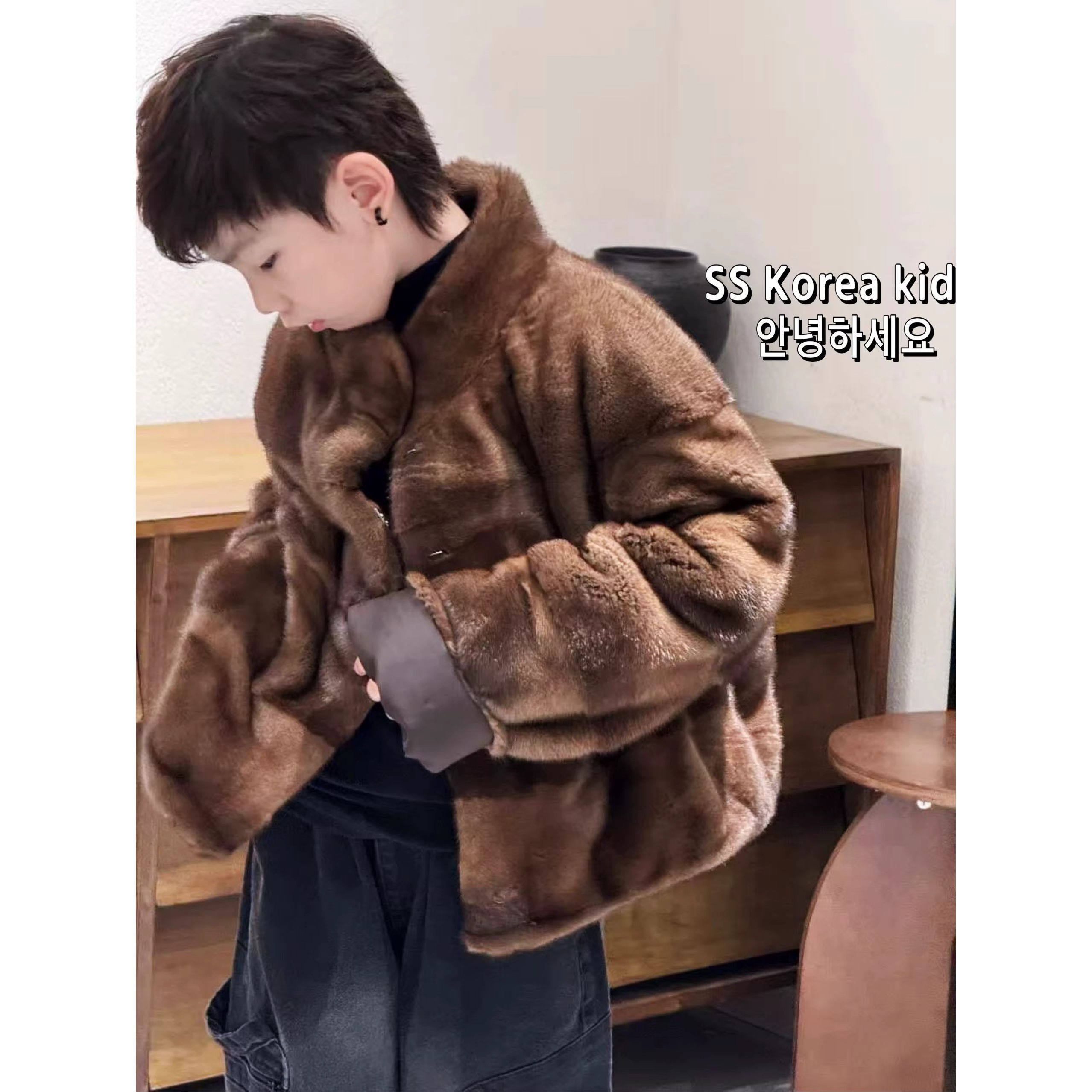 法国高级货专柜童装儿童时尚仿貂毛皮草新款洋气男童冬装女童外套,童装/婴儿装/亲子装,套装,淘宝优惠券,粉丝福利购,淘宝优惠卷