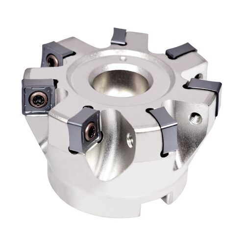 数控快进给铣刀盘88度开粗重切削平面飞刀盘反转SNMX120512铣刀片