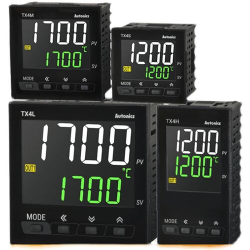 奥托尼克斯智能双显温度控制器PID温度仪TX4S-14R-24R-B4S温控表