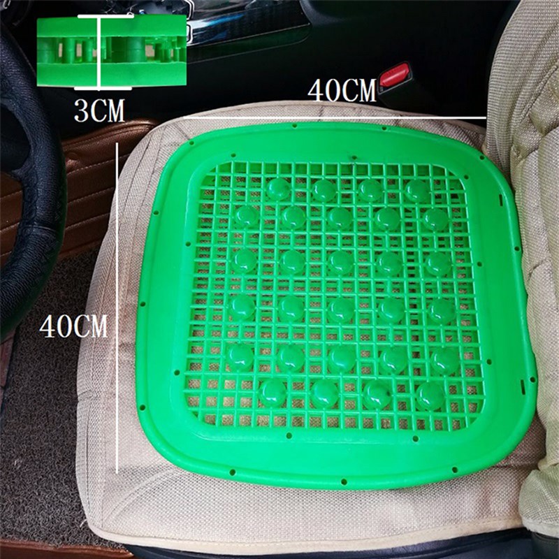 叉车坐垫夏季凉垫通风透气铲车旋耕机挖机拖拉机抱车双层塑料坐垫