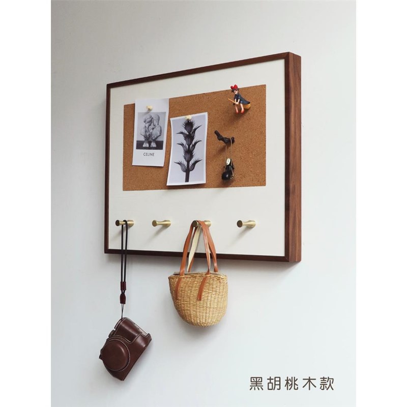 电表箱装饰画配电箱遮挡盖板带挂钩创意电闸盒软木板玄关总闸盒