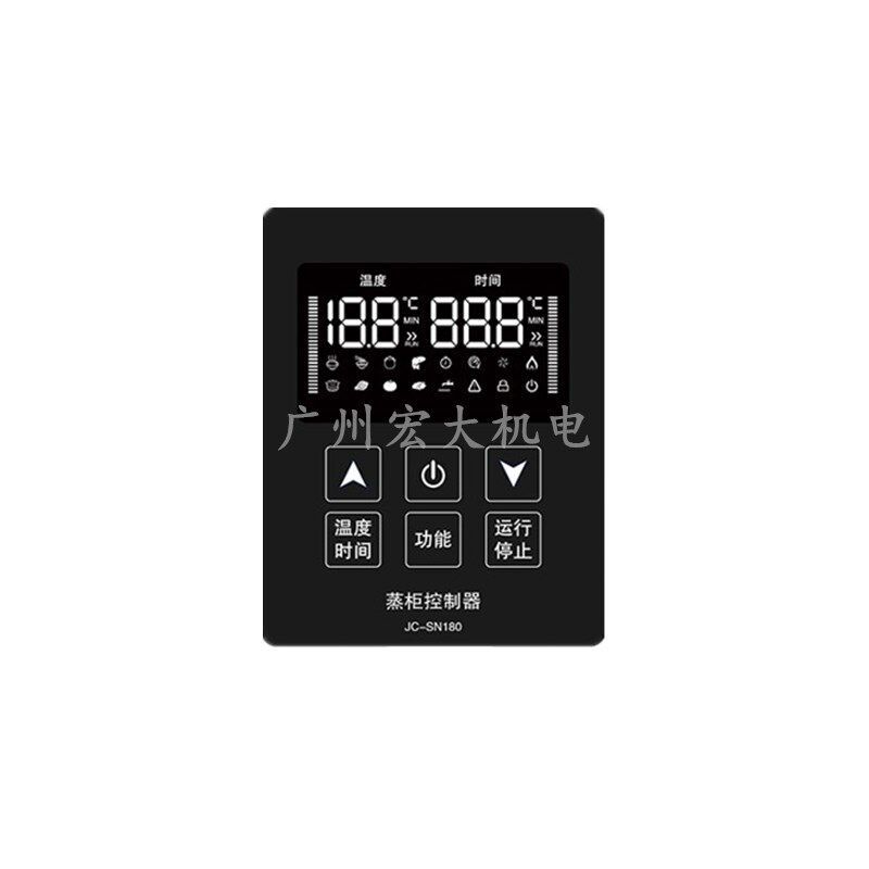 蒸柜控制器海鲜蒸柜智能数显时间温度控制器温控仪JC-SN180温控器
