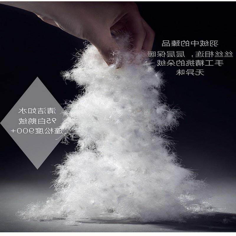 羽绒被95白鹅绒冬被五星级酒店鸭绒被子被芯单人双人加厚保暖冬季