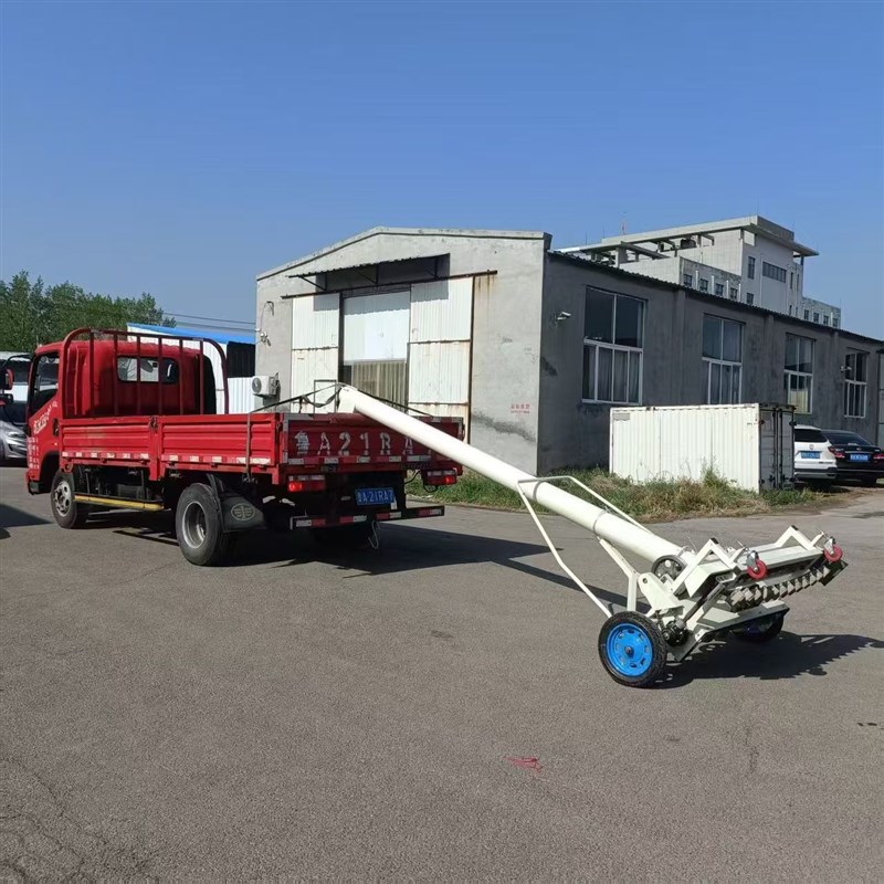 热销新款绞龙马路收粮机吸t粮机大吸力螺旋式自动抽粮机公路晒场