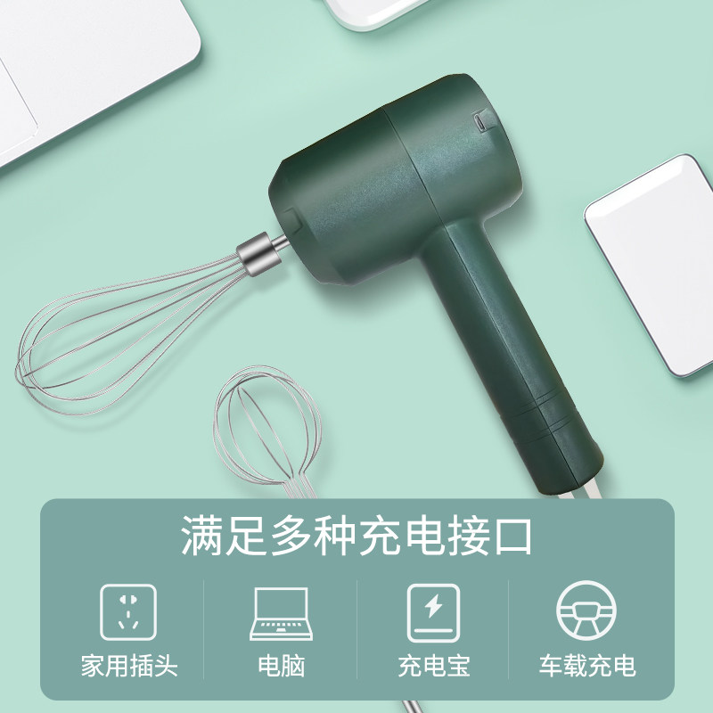 热销家用打蛋器电动奶油打t发器小型打蛋糕搅蛋工具打奶泡机自动