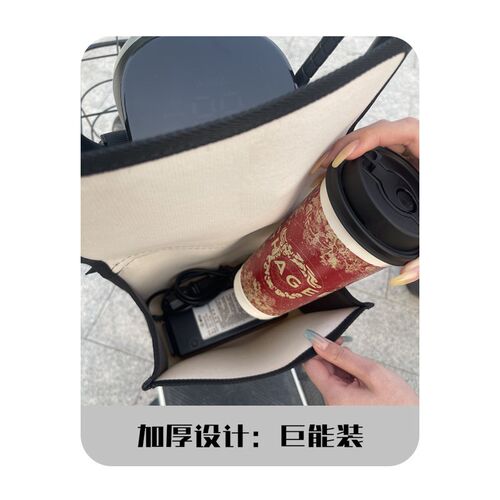 热销前置电动车挂包m电瓶车防水手机袋子大容量置物神器电瓶车收