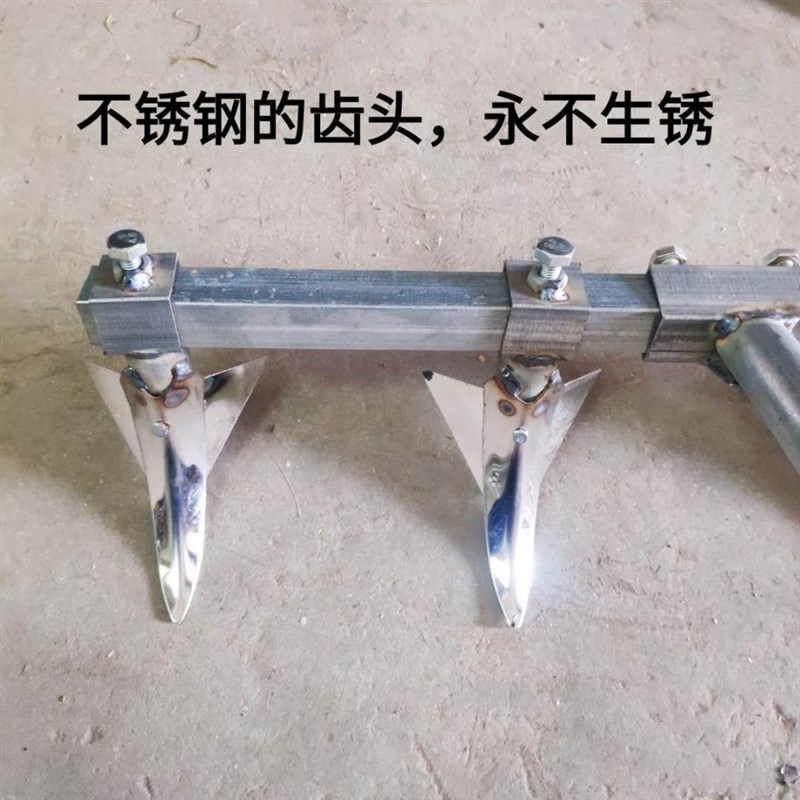 热销种蒜神器羊肚菌开 沟器A蒜耙人力蔬菜开 沟农用蒜楼