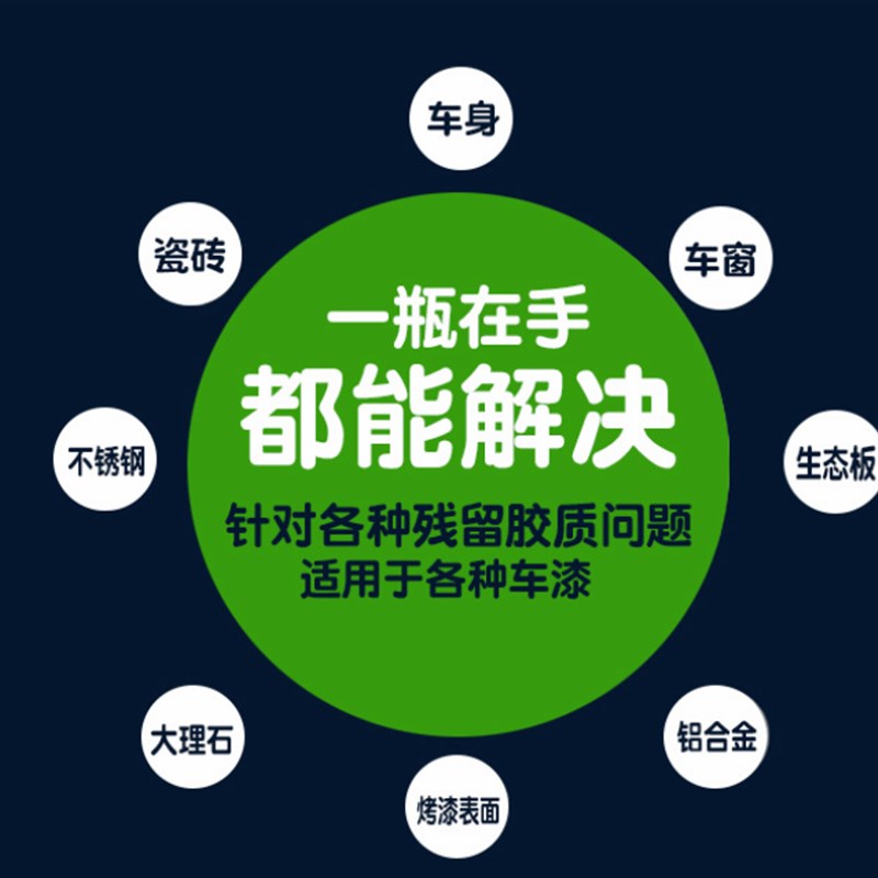 速发除瓶不干胶清除汽车家用粘胶去2去胶神器剂清洗广告纸