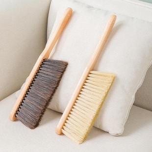 速发长把木柄硬毛刷长毛刷尼龙丝纺把工业面粉机清洁刷子织三以家