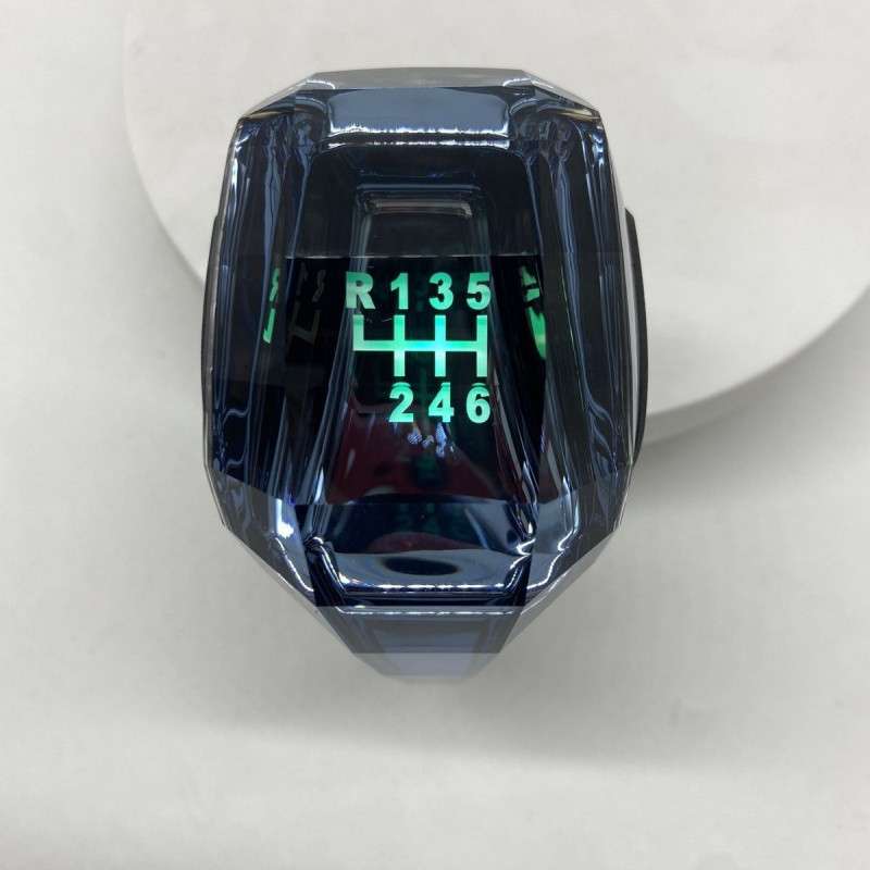 Y8N现做汽车改装水晶发光排挡头钱触摸感应自手动挡个性换档杆档L