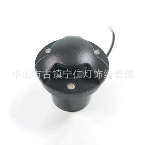 3W5W6W埋地灯三透光、直径100地埋灯侧发光、龟背灯、透光地埋灯