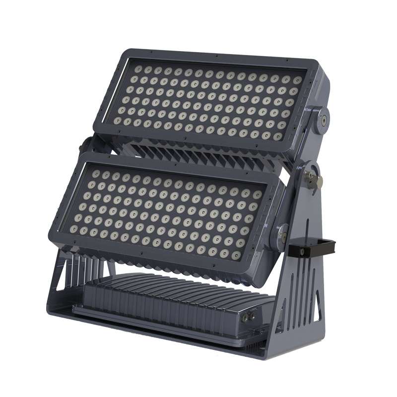LED隧道球场投光灯150W200W300W工程足瓦可调角度户外防水洗墙灯