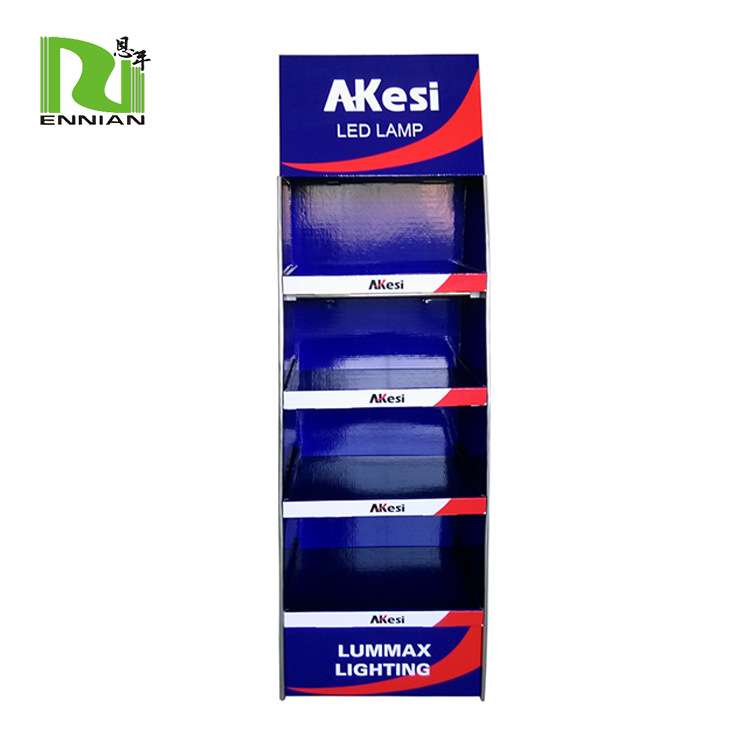 深圳厂家 LED灯泡展示柜 电子产品展示架展示柜