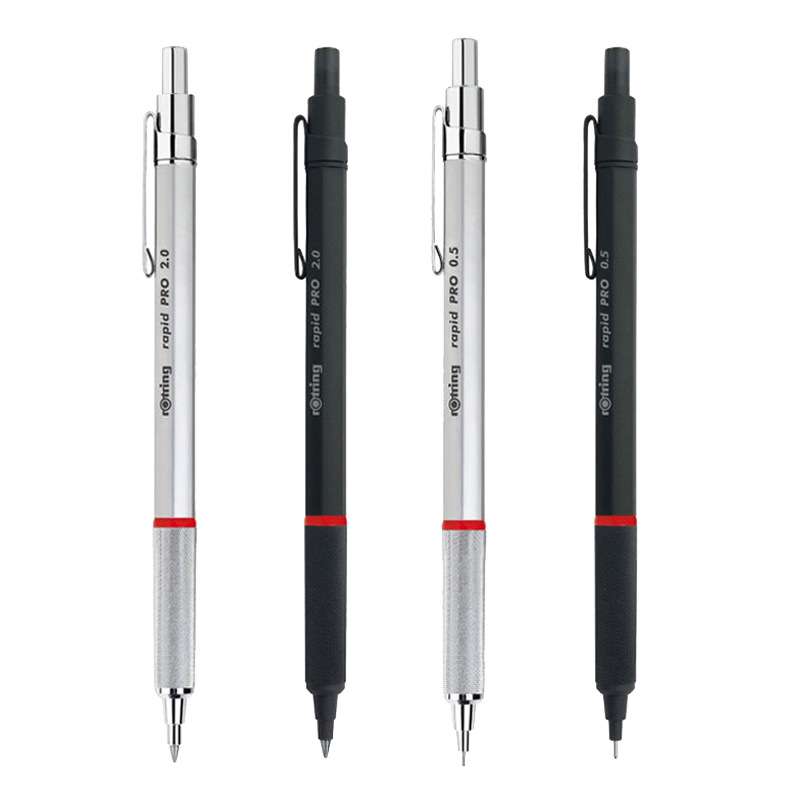 德国Rotring红环Rapid pro自动铅笔建筑设计制图勾线绘图活动铅笔