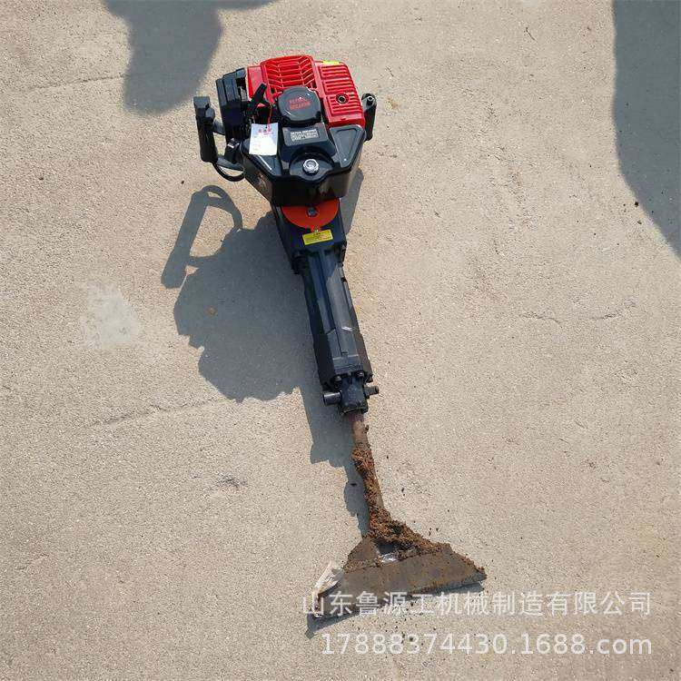 铲式果园移栽机  轻便汽油镐铁球挖树  苗木移栽机 鲁源工机械