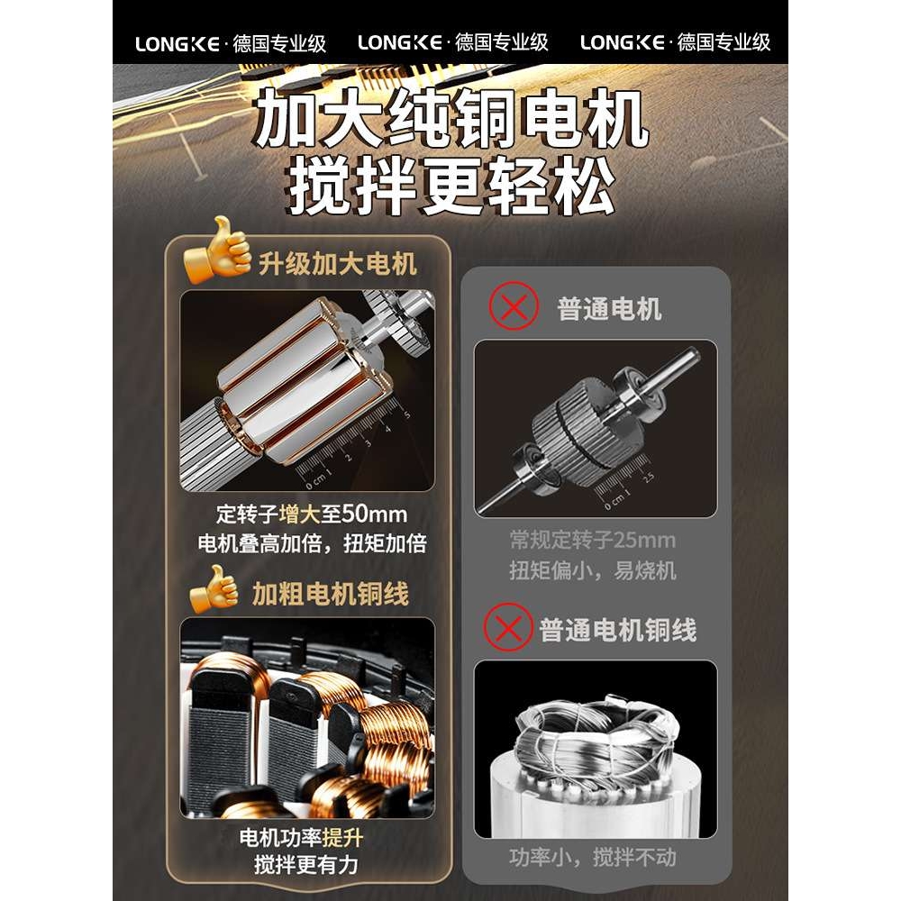 水钻机大功率飞机钻搅拌器电动手电钻打灰搅拌机腻子粉水泥搅灰机