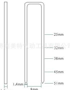 美特 码钉 大码钉 N11 N13 N15 N17 N19 N21