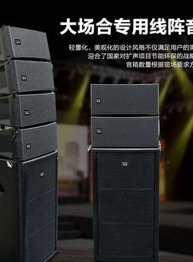 惠度（HuiDu）LT-203专业双3寸无源线阵音箱线阵次低音箱专用音响