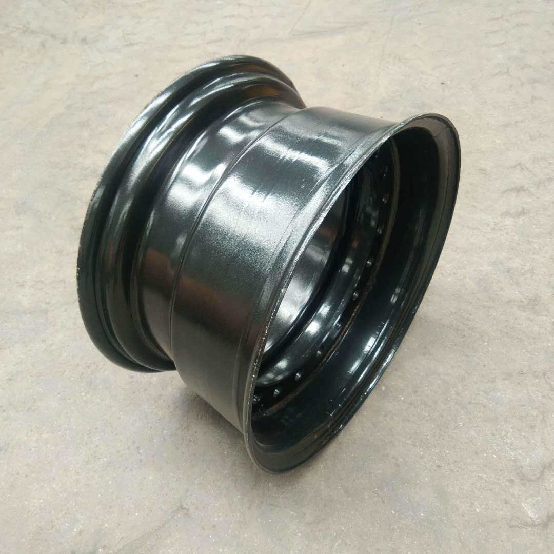 工程真空轮毂10*20配335/80R20轮胎轮辋厂家农业车钢圈