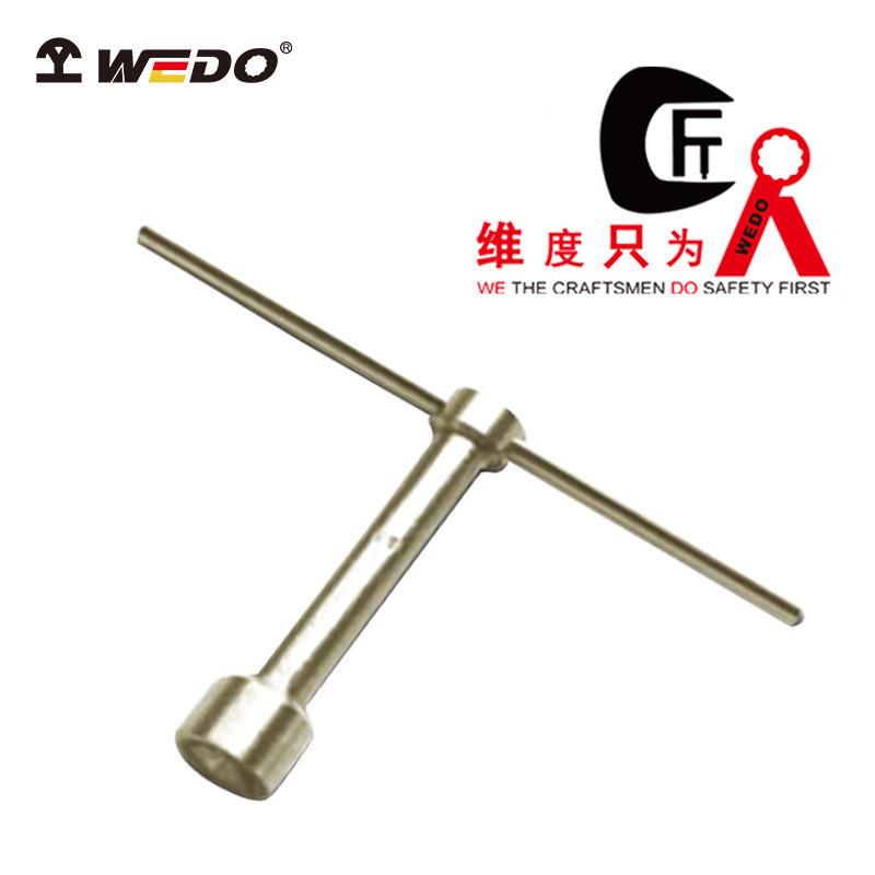 WEDO维度钛合金无磁工具钛合金手动t型外六角套筒扳手TT5306