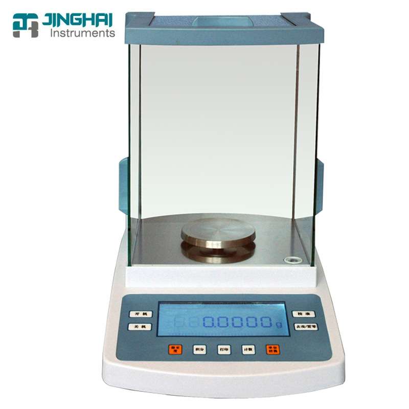 上海菁海FA1004N电子分析天平 量程100g 精度0.1mg 万分位天平
